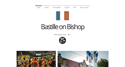 Desktop Screenshot of bastilleonbishop.com